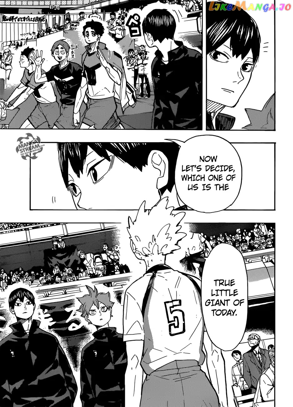 Haikyuu!!, Chapter 327 image 04